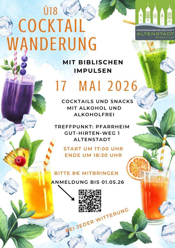 Cocktailwanderung Flyer